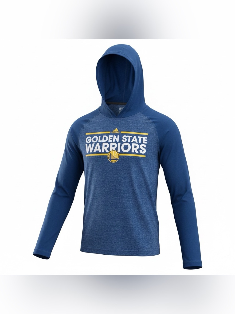 Golden State Warriors Adidas NBA Mens Size S Hoodie Shirt Fan Activewear
